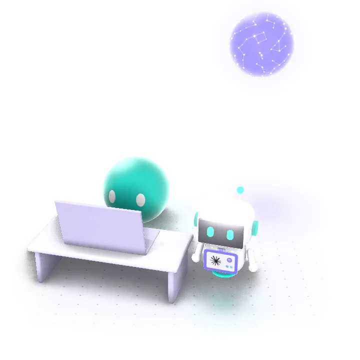 L'acheteuse se renverse, les mains derrière la tête, pendant que son robot Claude va chercher lui-même la réponse auprès du cerveau numérique et revient ; son écran s'allume.